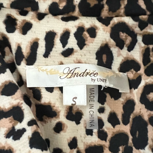 Leopard Button Up - Swim suit cover up - Picture 5 of 5